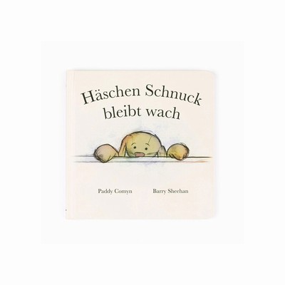 Jellycat Haschen Schnuck Bleibt Wach Buch & Bashful Cottontail Bunny Medium Australia | 342795TLR